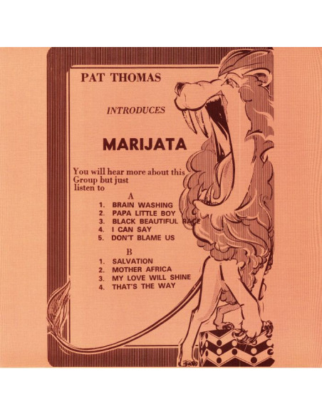 Thomas, Pat Introduces Marijata - Pat Thomas Introduces Marijata (reissue) (Record Store Day 2018)