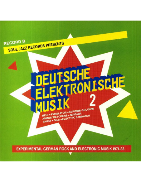 Various - Deutsche Elektronische Musik 2: Experimental German Rock and Electronic Music 1971-83 (Record B)