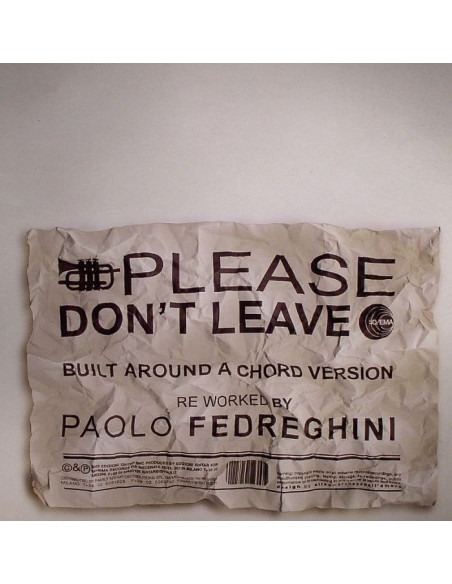 Fedreghini Paolo - Please Don't Leave