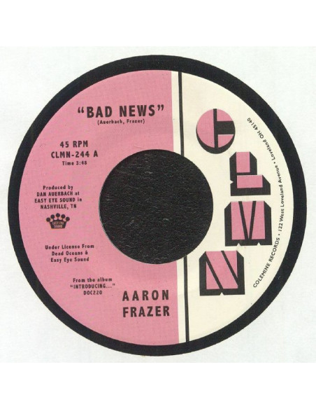 Frazer Aaron - Bad News
