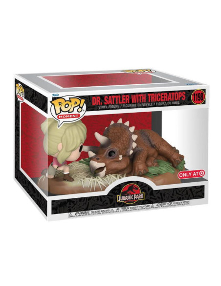 Jurassic Park: Funko Pop! Moment - Dr. Sattler With Triceratops (Vinyl Figure 1198)