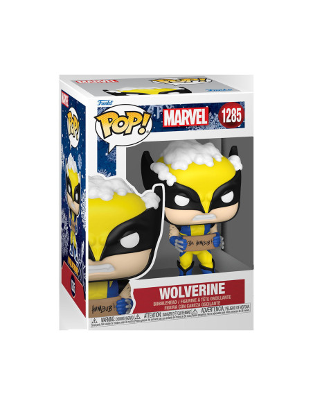 Marvel: Funko Pop! - Holiday - Wolverine With Sign (Vinyl Figure 1285)