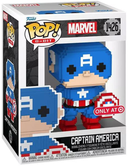 Marvel: Funko Pop! 8-Bit - Captain America