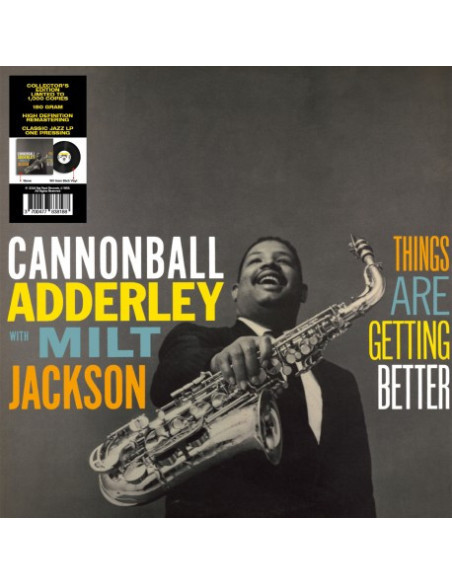Adderley Cannonball (With Milt Jackson) - Things Are Getting Better (180 Gr. Vinyl Black)