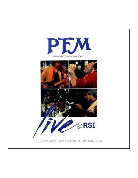 P. F. M. Premiata Forneria Marconi - Pfm Live @ Rsi (1980) - (CD)