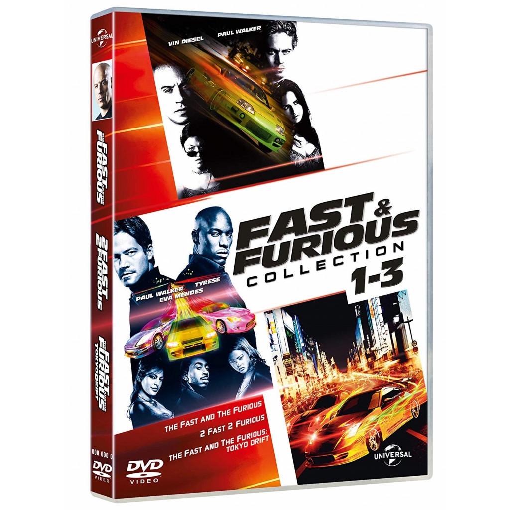 Fast and Furious 1-3 Tunning Collection (3 dvd) Dvd