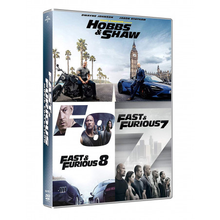 Fast and Furious - Hobbs And Shaw Collection (3 dvd)