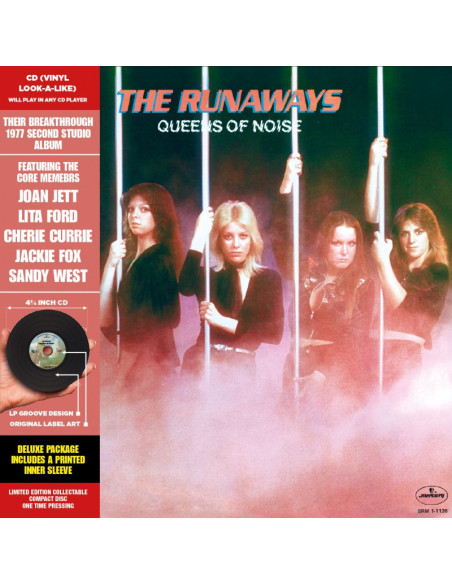 Runaways The - Queens Of Noise (Cd Vinyl Replica Limited Edt.) - (CD)