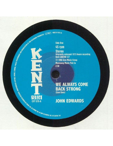Edwards John - We Always Come Back Strong