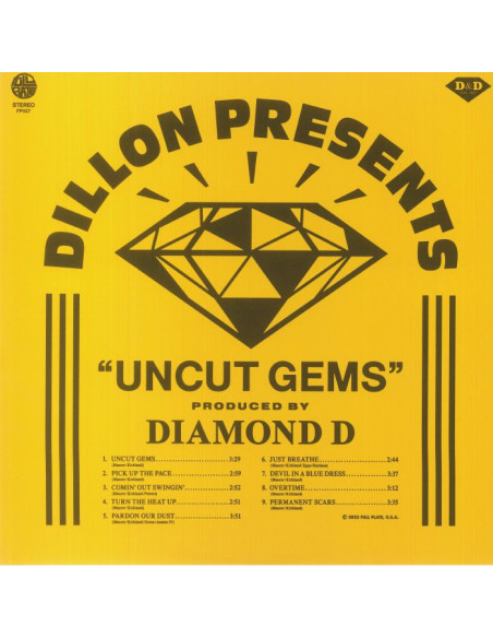 Dillon/Diamond D - Uncut Gems