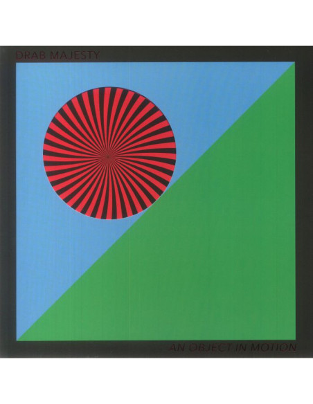 Drab Majesty - An Object In Motion - limited cloudy green vinyl 12p / MP3 download code in die-cut sleeve