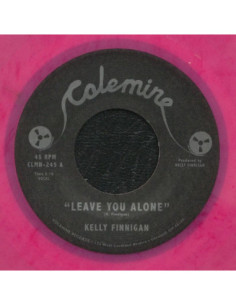 Finnigan Kelly - Leave You Alone - limited fuchsia marbled vinyl 7p