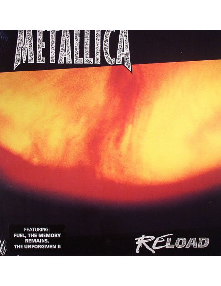 Metallica - Reload - LP / insert / MP3 downolad code