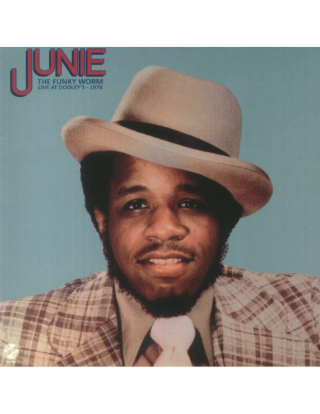 Junie - The Funky Worm: Live At Dooley'S 1976 - limited gatefold blue vinyl LP