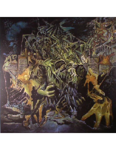 King Gizzard And The Lizard Wizard - Murder Of The Universe - trifold black and white swirl vinyl 2xLP