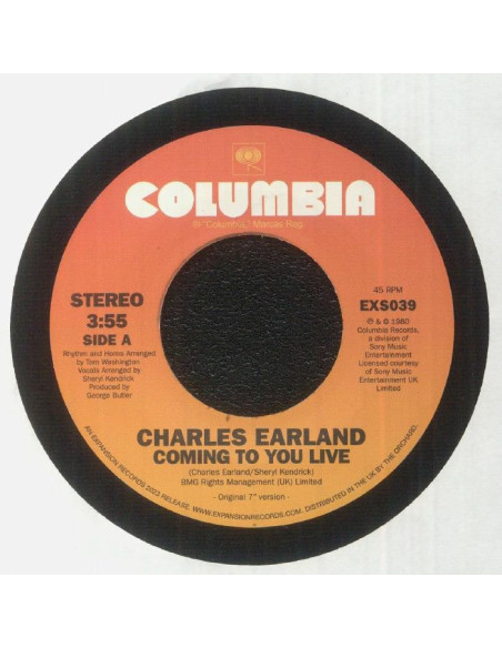 Earland Charles - Coming To You Live