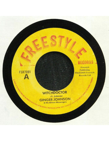 Johnson Ginger And His African Messengers - Witchdoctor (Record Store Day 2019)