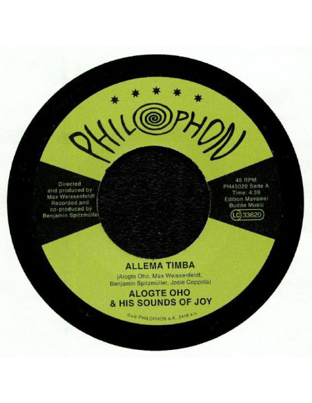 Oho Alogte And His Sounds Of Joy - Allema Timba