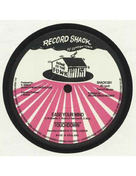 Touchdown - Ease Your Mind (Record Store Day 2020)