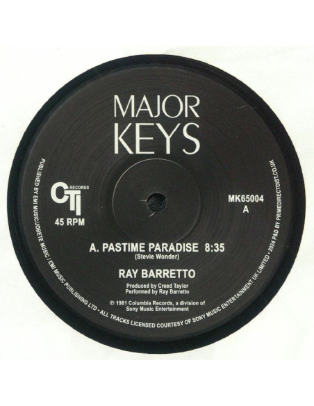 Barretto Ray - Pastime Paradise (Reissue)