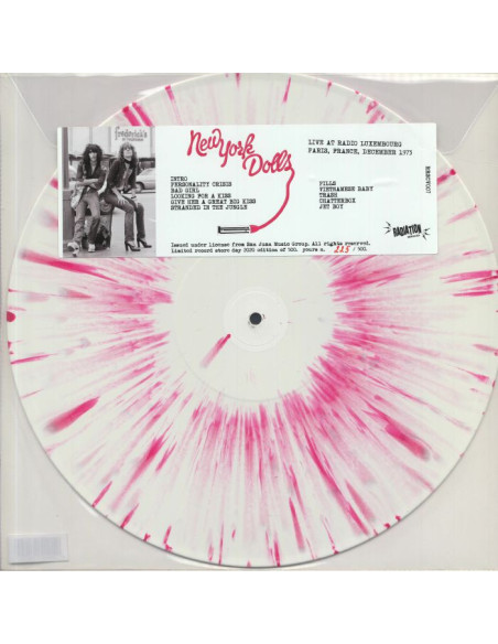 New York Dolls - Live At Radio Luxembourg Paris France December 1973 (Record Store Day 2020)