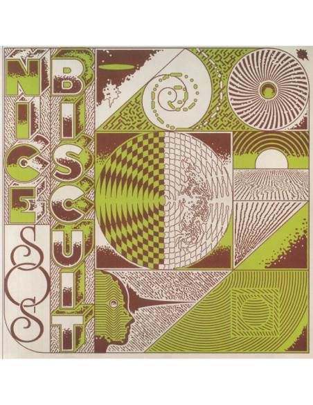 Nice Biscuit - Sos - clear & green splattered vinyl LP (indie exclusive)