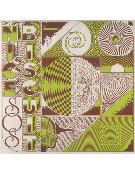 Nice Biscuit - Sos - limited translucent green galaxy vinyl LP limited to 300 copies