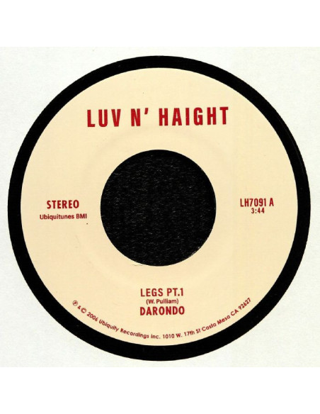 Darondo - Legs Part 1 (Reissue)