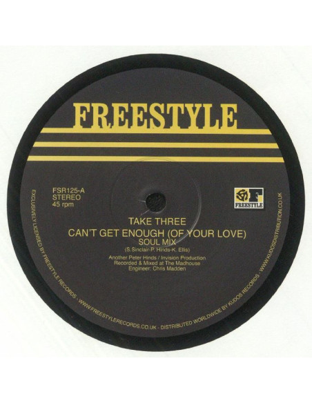 Take Three - Can'T Get Enough (Of Your Love)