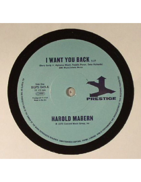 Mabern Harold/Funk Inc - I Want You Back