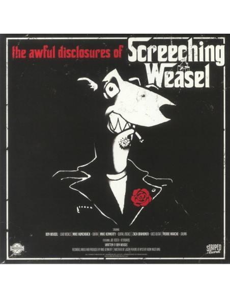 Screeching Weasel - The Awful Disclosures Of Screeching Weasel - limited LP