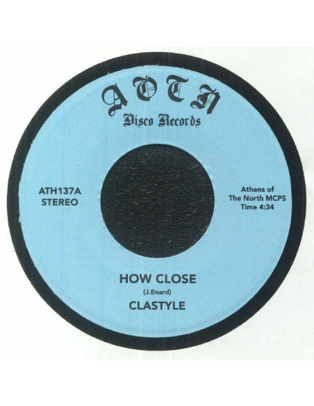 Clastyle - How Close (Reissue)