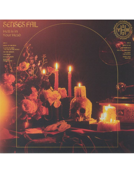 Senses Fail - Hell Is In Your Head - gatefold coloured vinyl LP / black smoke vinyl 7p / booklet