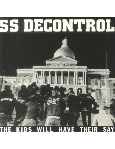 Ss Decontrol Aka Ssd - The Kids Will Have Their Say (Remastered) - limited grey vinyl LP / insert