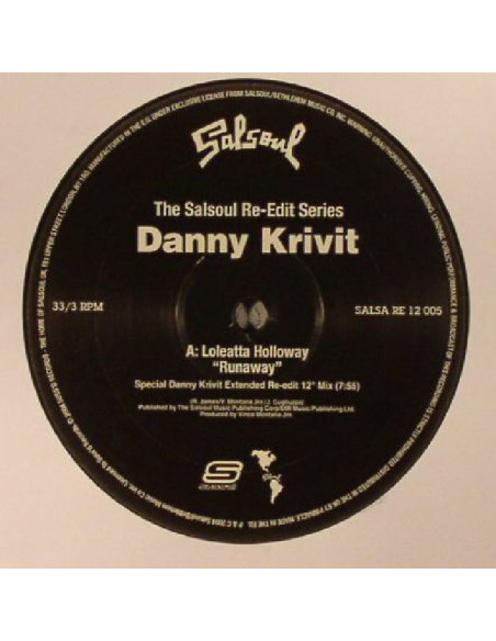 Krivit Danny/Loleatta Holloway/Salsoul Orchestra - Re-Edit Series: Runaway