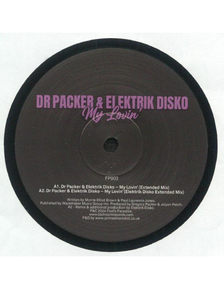 Dr Packer/Elektrik Disko/Mattei And Omich/Re Tide/Lukas Setto - Fool'S Paradise Sampler Vol 3