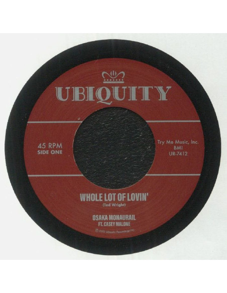 Osaka Monaurail Feat Casey Malone - Whole Lot Of Lovin'