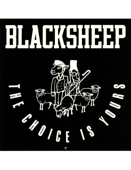 Black Sheep - The Choice Is Yours - limited gatefold 'septic tank remains' splattered vinyl LP