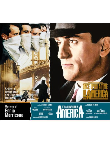 O. S. T. - C'Era Una Volta In America (Solisti and Orchestre Del Cinema Italiano, Ennio Morricone (Cd Numbered Limited Edt.)