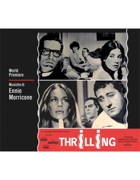 O. S. T. - Thrilling Second Edition (Solisti and Orchestre Del Cinema Italiano, Ennio Morricone - (Cd Numbered Limited Edt.)