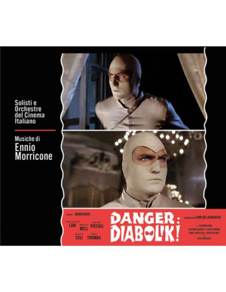 O. S. T. - Danger: Diabolik! (Solisti and Orchestre Del Cinema Italiano, Ennio Morricone - Danger) (Cd Numbered Limited Edt.)
