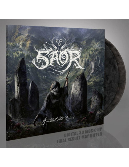 Saor - Amidst The Ruins - Crystal Clear / Black