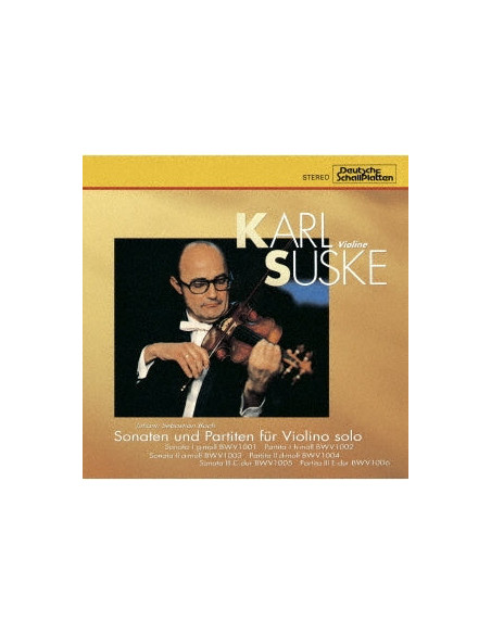 Karl Suske - Bach:Sonatas And Partitas For Violin Solo  Limited  (Reissued:Kicc-3566/7) - (CD)