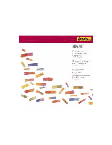 Siegfried Kurz Staatskapel - Mozart:Clarinet Concerto/Bassoon Concerto  Limited  (Reissued:Kicc-3671) - (CD)
