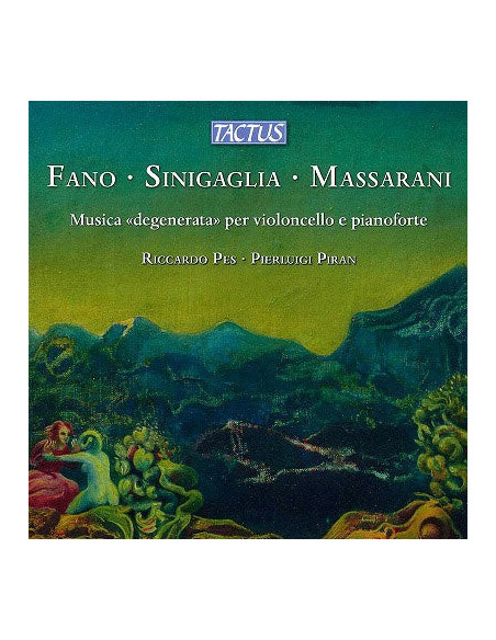 Pes, Riccardo / Pira - Musica Degenerata Per Violoncello E Pian - (CD)