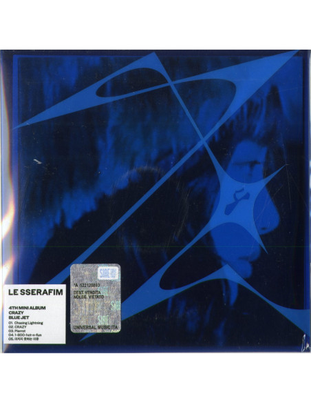 Le Sserafim - Crazy (Cd Compact Version) (Cd / Outer Box / Booklet 16 Pg. Lyric Book 17 Pg.) - (CD)