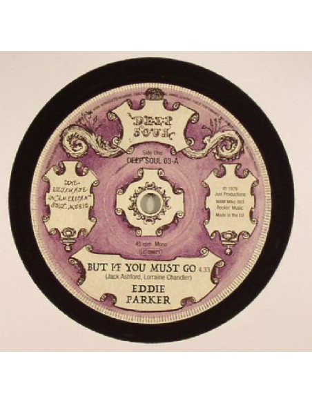 Parker, Eddie - But If You Must Go