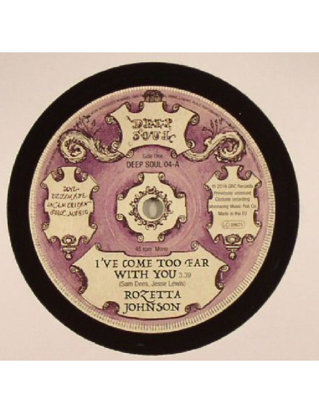 Johnson, Rozetta - I Ve Come Too Far With You