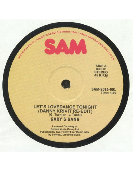 Garys' Gang - Let'S Lovedance-Tonight (12p)
