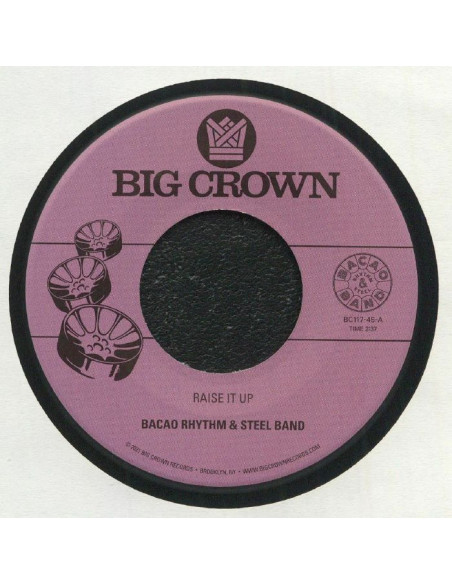 Bacao Rhythm and Steel Ba - Raise It Up B/W Space